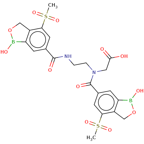 Chemical structure of BindingDB Monomer ID 620534