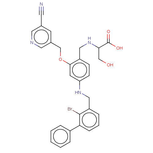 Chemical structure of BindingDB Monomer ID 620568