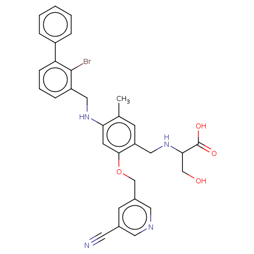 Chemical structure of BindingDB Monomer ID 620569