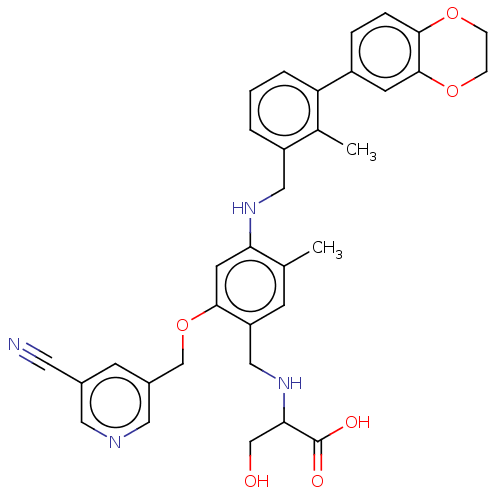 Chemical structure of BindingDB Monomer ID 620572