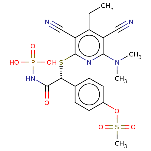 Chemical structure of BindingDB Monomer ID 621245