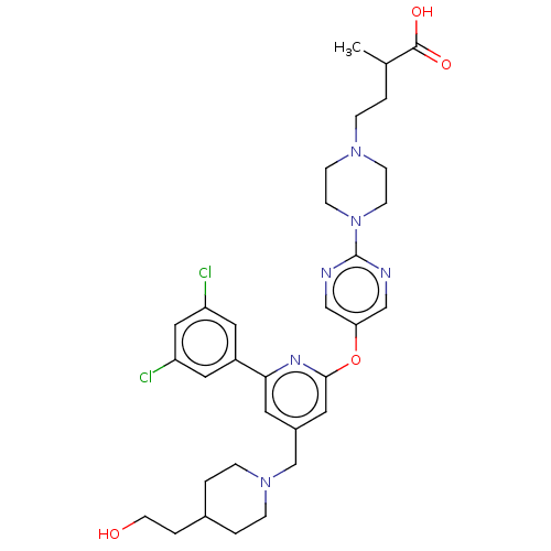 Chemical structure of BindingDB Monomer ID 621305