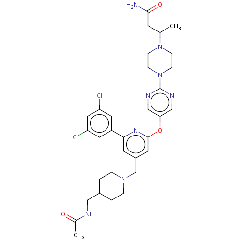 Chemical structure of BindingDB Monomer ID 621343