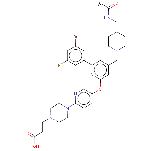 Chemical structure of BindingDB Monomer ID 621364