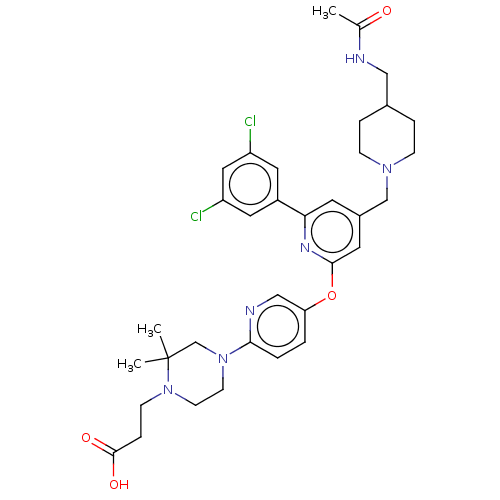 Chemical structure of BindingDB Monomer ID 621439