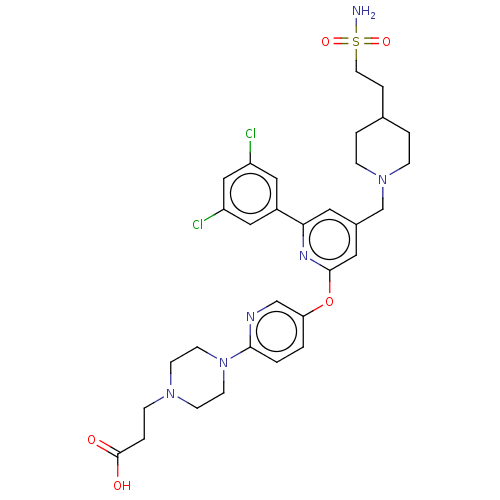 Chemical structure of BindingDB Monomer ID 621525