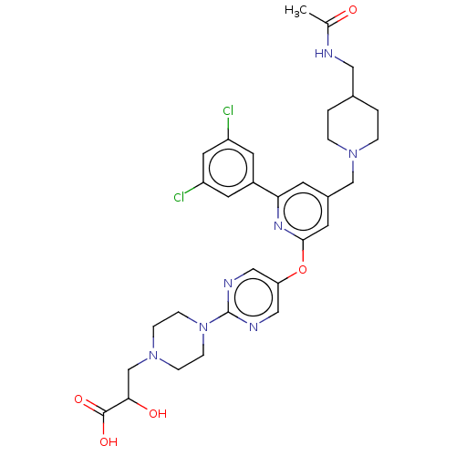 Chemical structure of BindingDB Monomer ID 621564