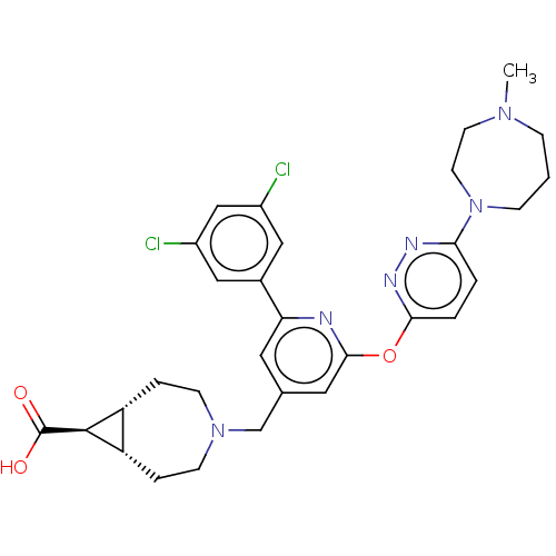 Chemical structure of BindingDB Monomer ID 621610