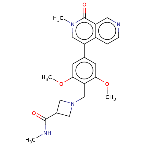 Chemical structure of BindingDB Monomer ID 621662