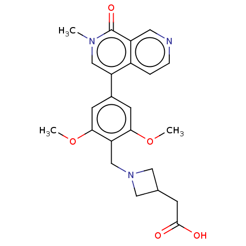 Chemical structure of BindingDB Monomer ID 621669
