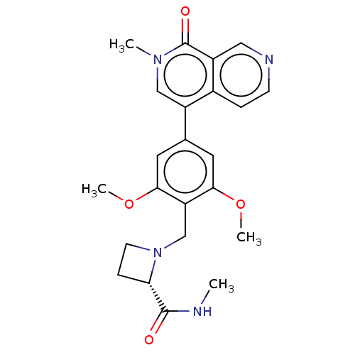 Chemical structure of BindingDB Monomer ID 621682