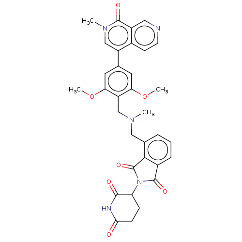 Chemical structure of BindingDB Monomer ID 621709