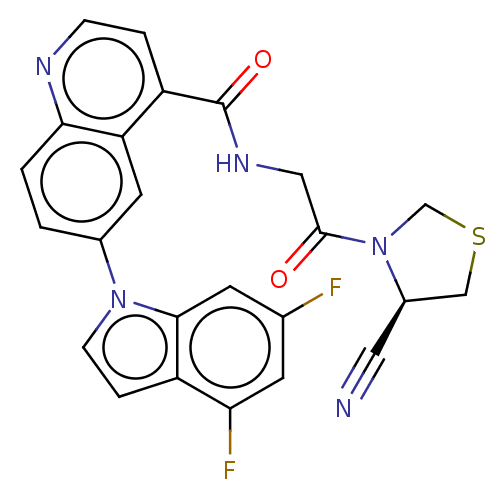 Chemical structure of BindingDB Monomer ID 622159