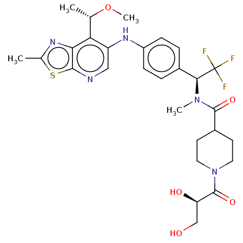 Chemical structure of BindingDB Monomer ID 622596