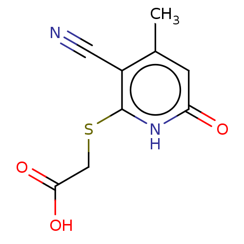 Chemical structure of BindingDB Monomer ID 622846