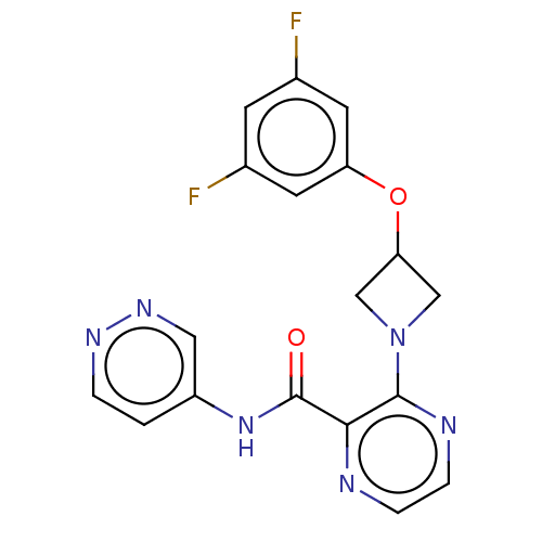 Chemical structure of BindingDB Monomer ID 622905