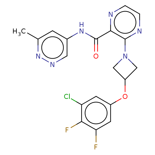 Chemical structure of BindingDB Monomer ID 622916