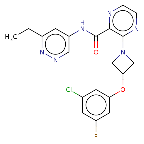 Chemical structure of BindingDB Monomer ID 622920