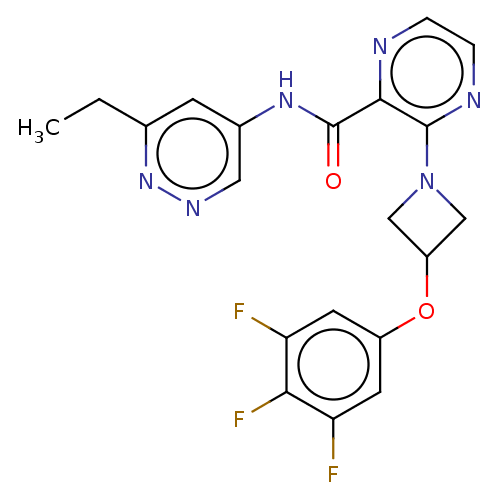 Chemical structure of BindingDB Monomer ID 622922