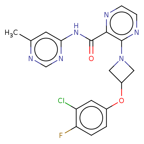 Chemical structure of BindingDB Monomer ID 622927