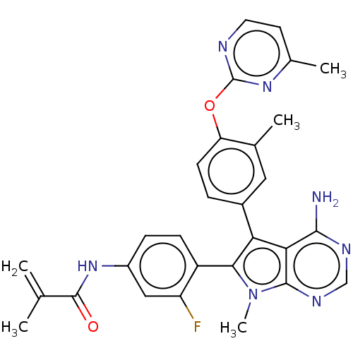 Chemical structure of BindingDB Monomer ID 623460