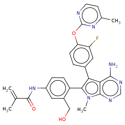 Chemical structure of BindingDB Monomer ID 623494