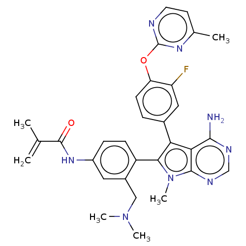 Chemical structure of BindingDB Monomer ID 623536