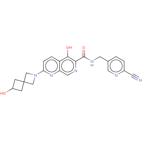 Chemical structure of BindingDB Monomer ID 624800