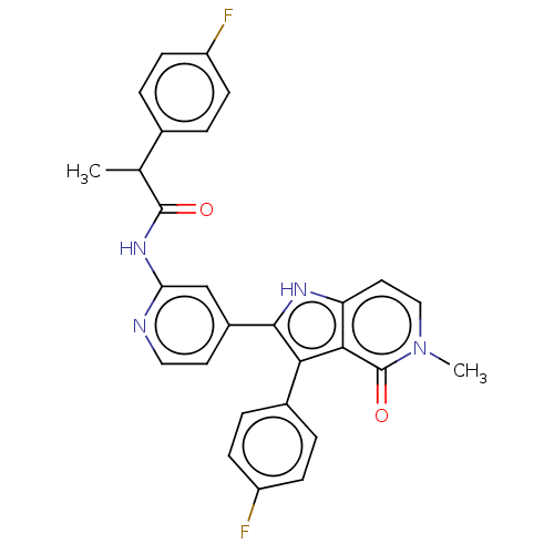 Chemical structure of BindingDB Monomer ID 625274
