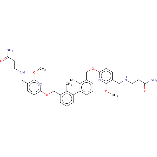 Chemical structure of BindingDB Monomer ID 626255