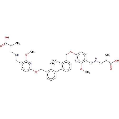 Chemical structure of BindingDB Monomer ID 626266