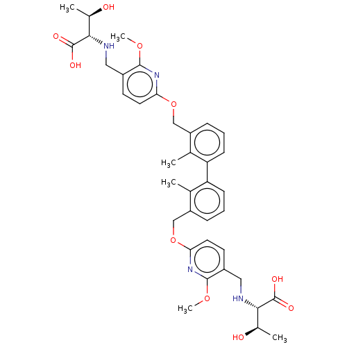 Chemical structure of BindingDB Monomer ID 626284