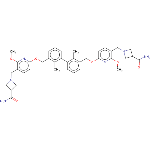 Chemical structure of BindingDB Monomer ID 626296