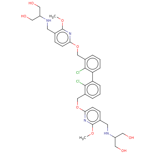 Chemical structure of BindingDB Monomer ID 626301