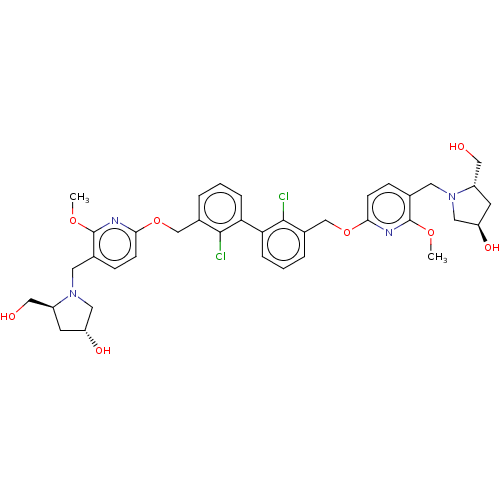 Chemical structure of BindingDB Monomer ID 626302