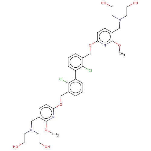 Chemical structure of BindingDB Monomer ID 626305