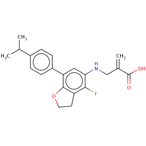 Chemical structure of BindingDB Monomer ID 626336