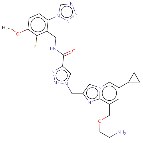Chemical structure of BindingDB Monomer ID 626655