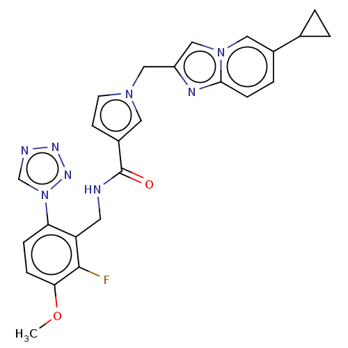 Chemical structure of BindingDB Monomer ID 626693