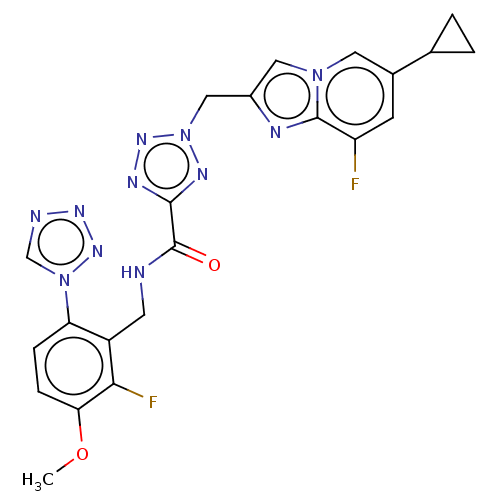 Chemical structure of BindingDB Monomer ID 626708