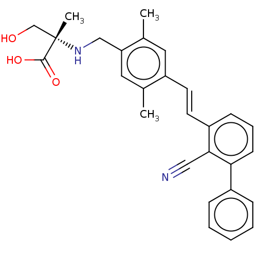 Chemical structure of BindingDB Monomer ID 627356