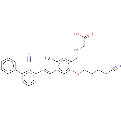 Chemical structure of BindingDB Monomer ID 627360