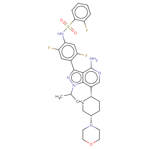 Chemical structure of BindingDB Monomer ID 627512
