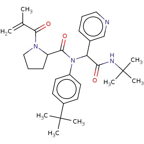 Chemical structure of BindingDB Monomer ID 627565