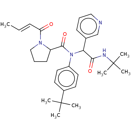 Chemical structure of BindingDB Monomer ID 627570
