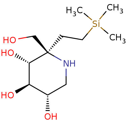 Chemical structure of BindingDB Monomer ID 628485