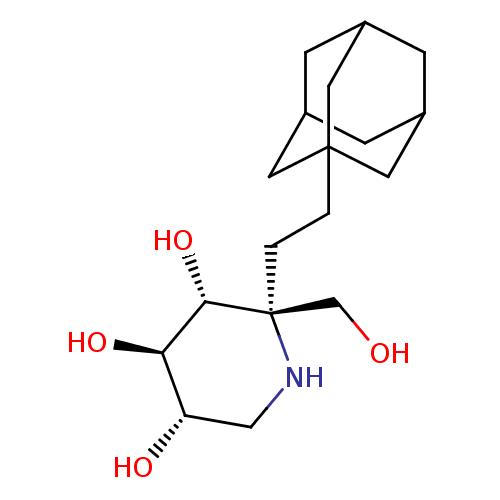 Chemical structure of BindingDB Monomer ID 628489