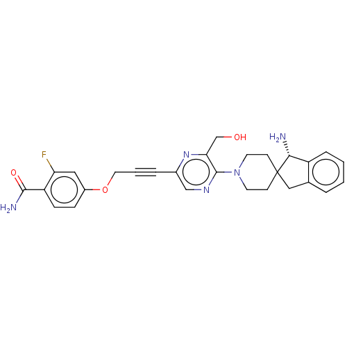 Chemical structure of BindingDB Monomer ID 628555