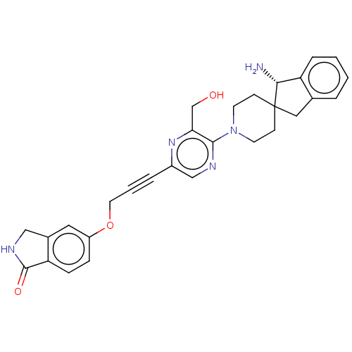 Chemical structure of BindingDB Monomer ID 628557