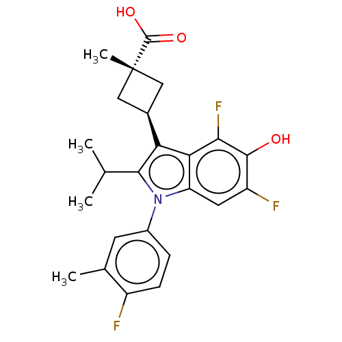 Chemical structure of BindingDB Monomer ID 629183